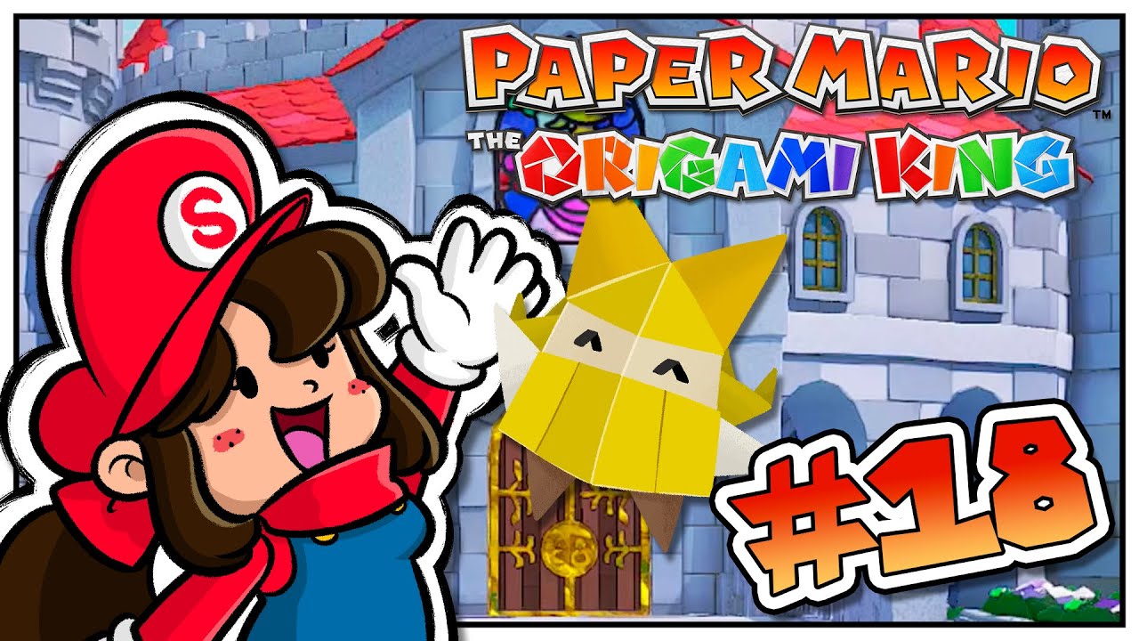 【Paper Mario: The Origami King】THAT'S IT. *un-origamis your castle*