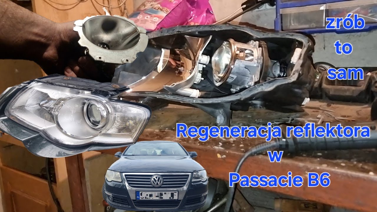 Regeneracja reflektora w passacie b6