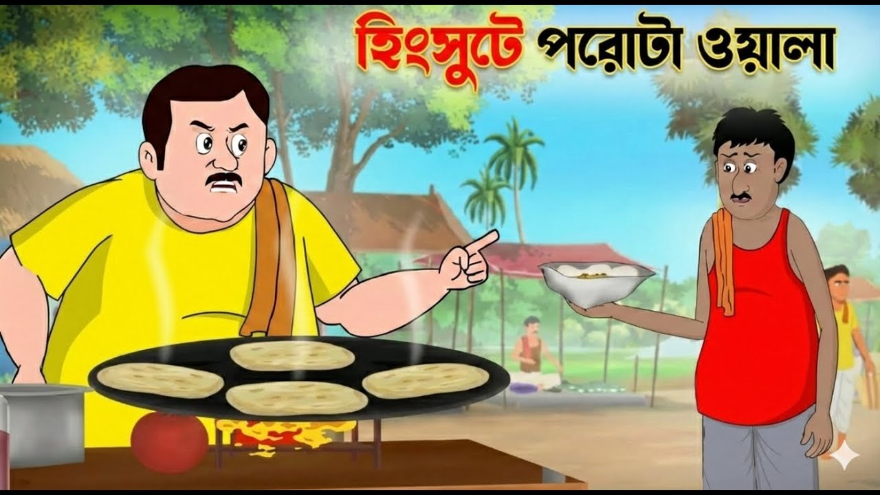 হিংসুটে পরোটাওয়ালা |  bangla cartoon | bengali moral story #bengalimoralstory  #bengalicartoon