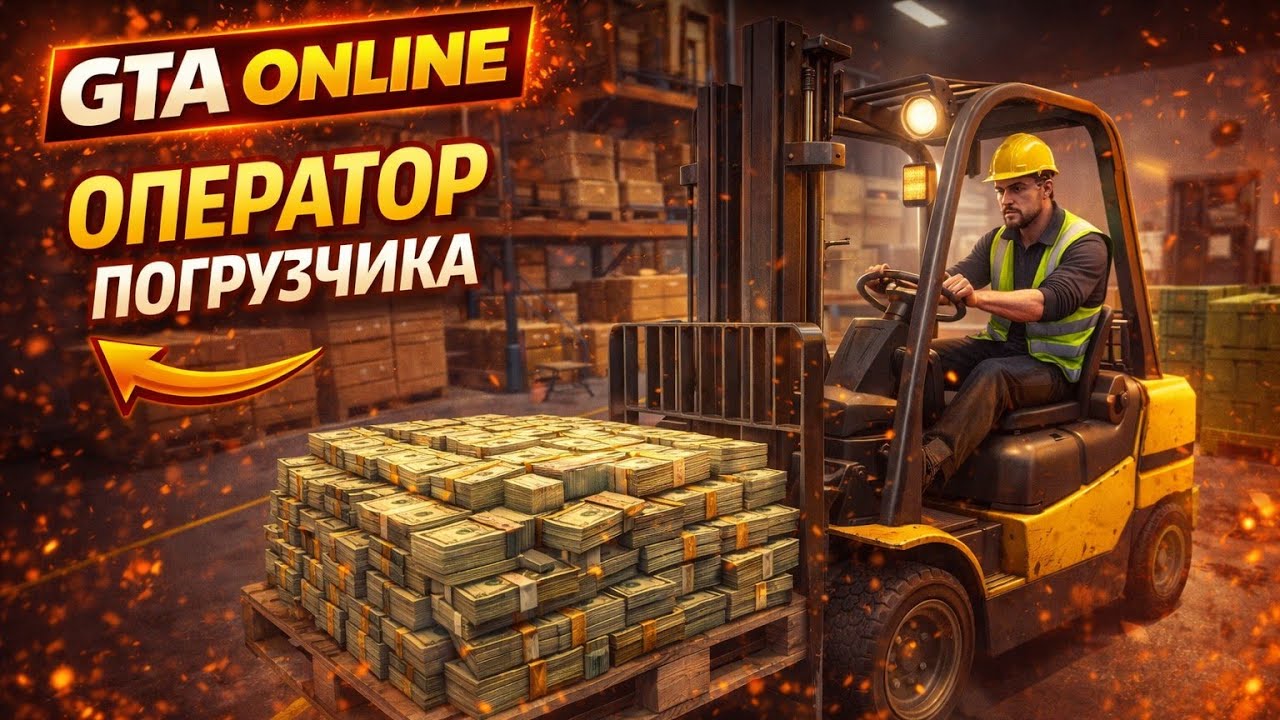 GTA Online — Оператор Погрузчика на складе Alpha Mail