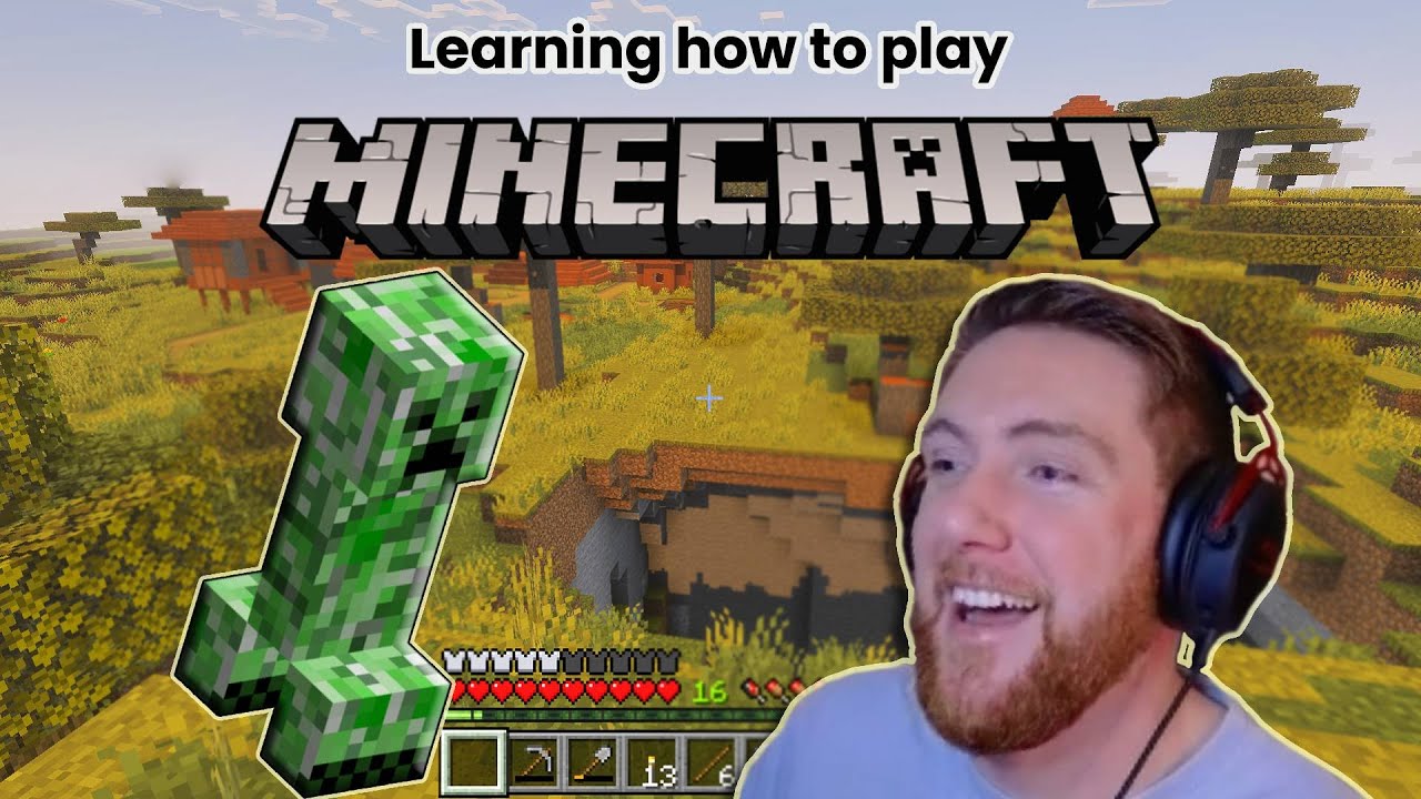 Learning to play Minecraft so my son thinks I'm cool | Day 2