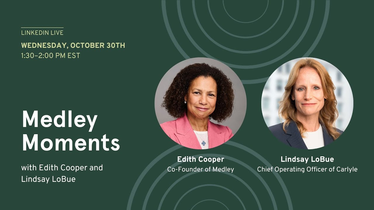 Medley Moments: Edith Cooper and Lindsay LoBue