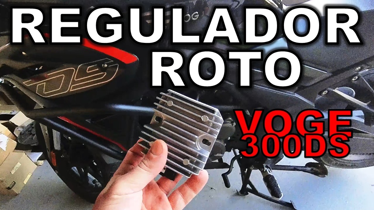 Problemas de bateria en mi Voge 300 DS - Falla regulador de tensión
