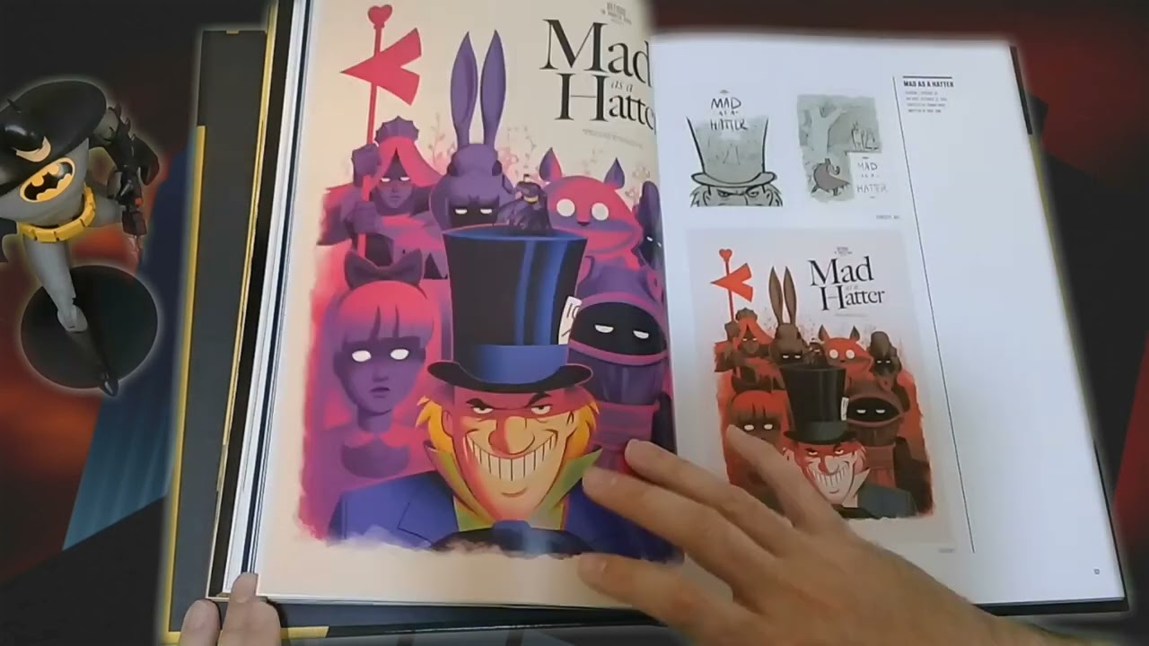 Batman The Animated Series - the Phantom City Creative Collection - Art Book - Dc Comics