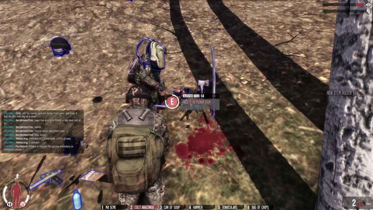 The WarZ | PvP Clearview Anaconda Kill | German