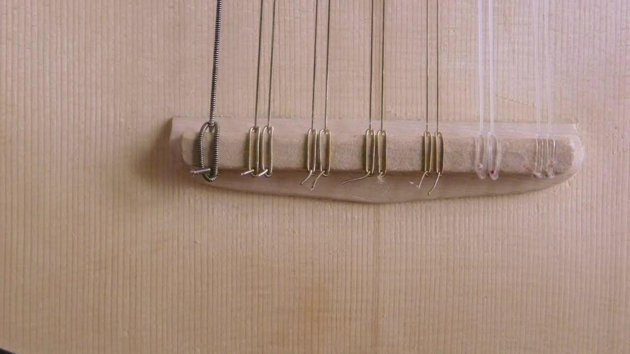 ZIAD RAJAB Making an Oud bridge