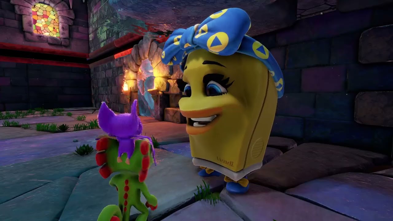 Glitzerfrostgletscher Teil 3🦎🦇 Yooka-Re-Playlee - Full Walkthrough #09 [Deutsch][100%]