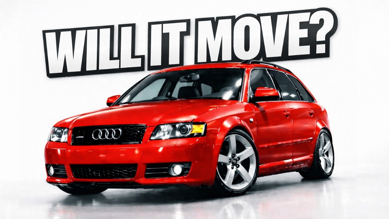Этот Audi снова будет на ходу? Audi A4 B6 с механической коробкой передач и полным приводом Quattro