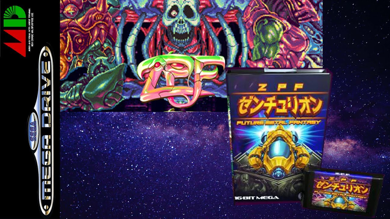 ZPF Megadrive JP, future metal fantasy. Le jeu est ultra glitché/buggué, mais problème résolu!