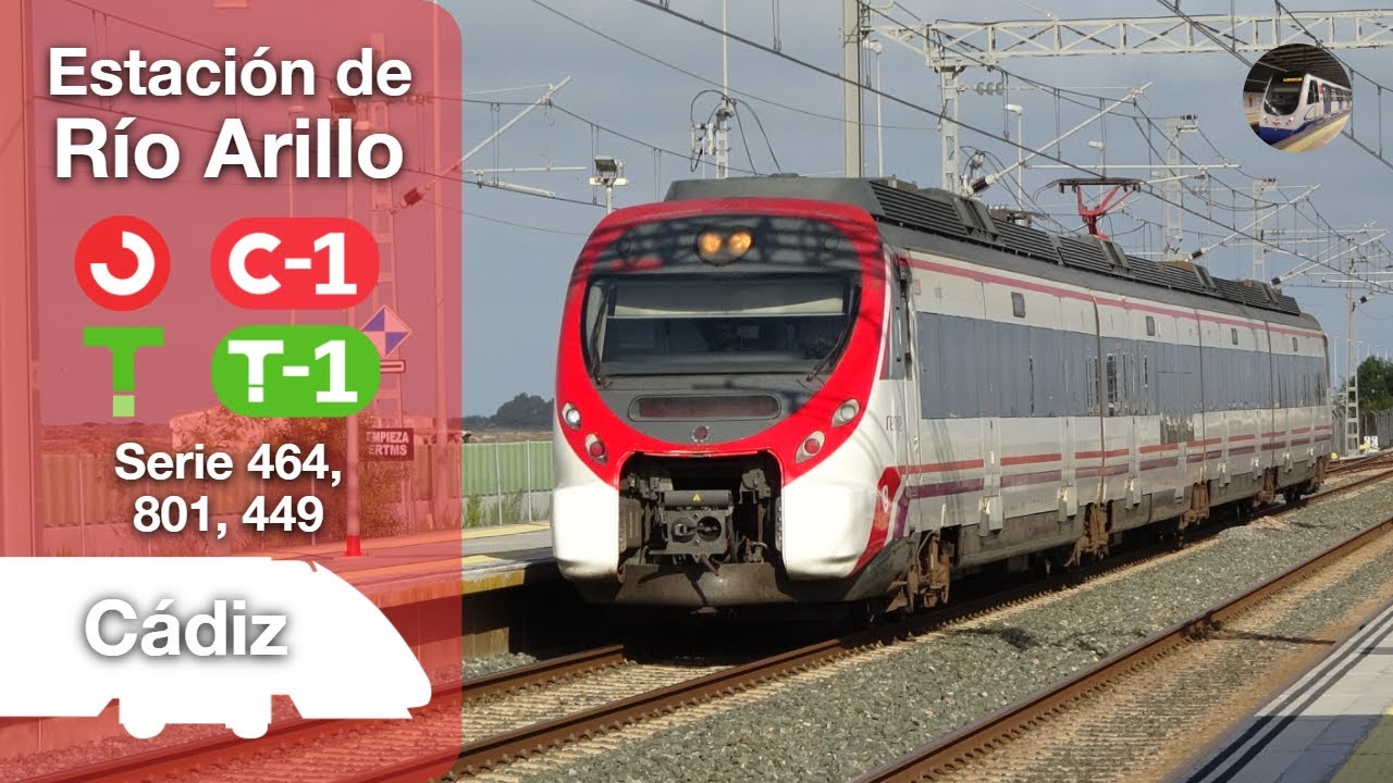 Circulaciones por la estación de Río Arillo | Cercanías Cádiz y Trambahía