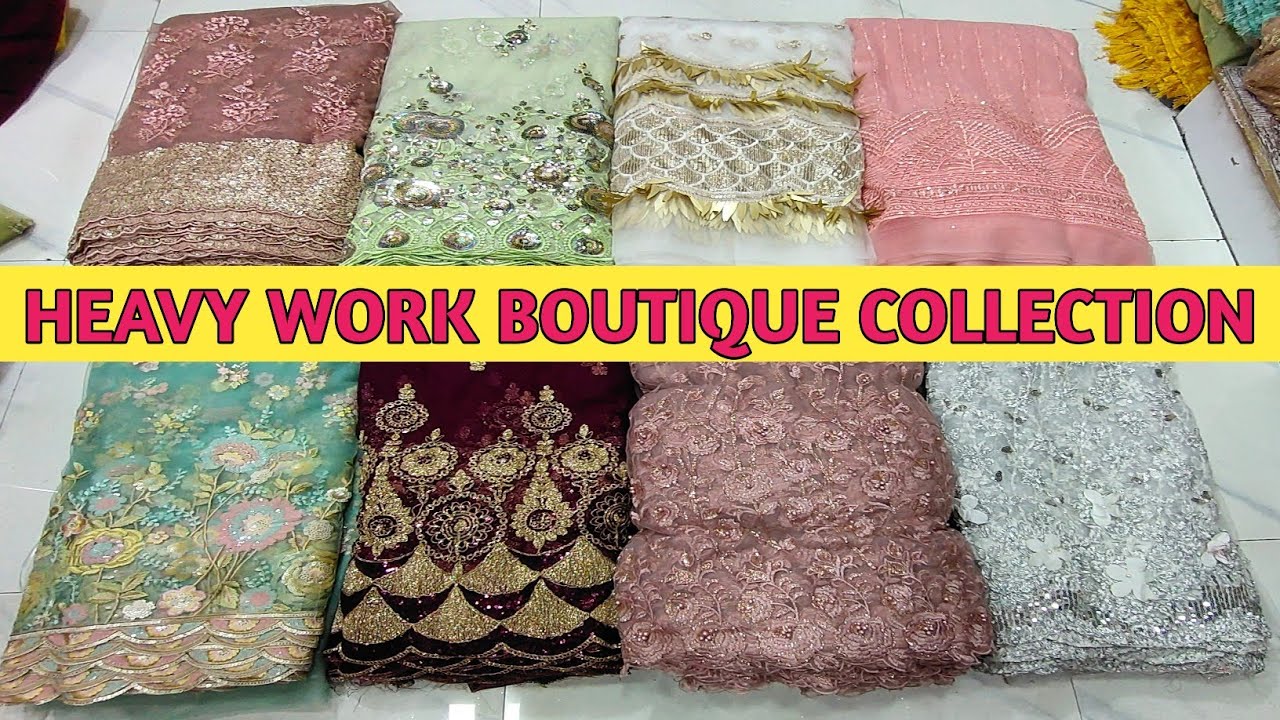BOUTIQUE FABRIC MANUCTURER SURAT,BAST WORK FABRIC MANUFACTURER SURAT,NET FABRIC WHOLESALER IN SURAT.