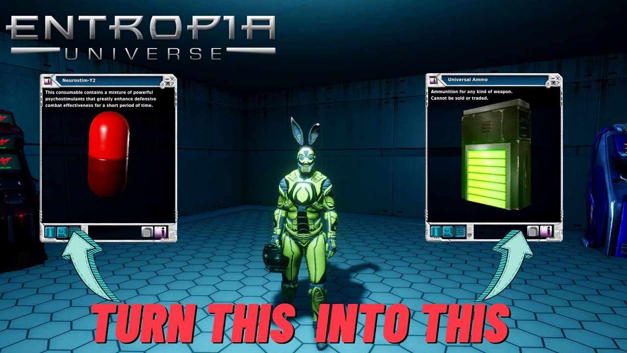 Entropia Universe: Turning Pills Into Universal Ammo