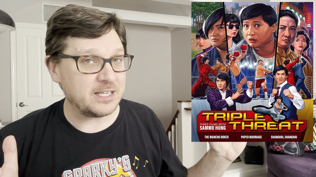TRIPLE THREAT: THREE FILMS WITH SAMMO HUNG (2025) Eureka! Blu-ray Review