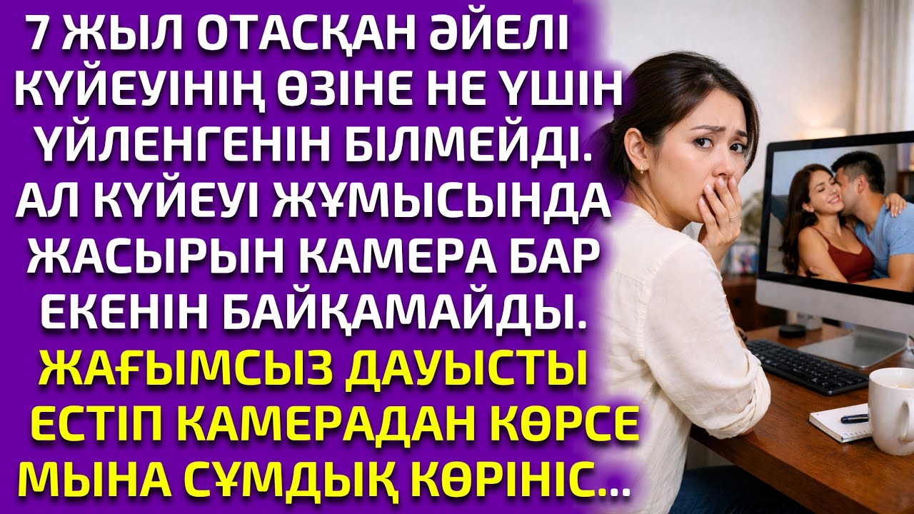 7 ЖЫЛ ОТАСҚАН ӘЙЕЛІ КҮЙЕУІНІҢ ӨЗІНЕ НЕ ҮШІН ҮЙЛЕНГЕНІН БІЛМЕЙ ЖҮРЕДІ. БІР КҮНІ ЖАҒЫМСЫЗ ДАУЫСТЫ...