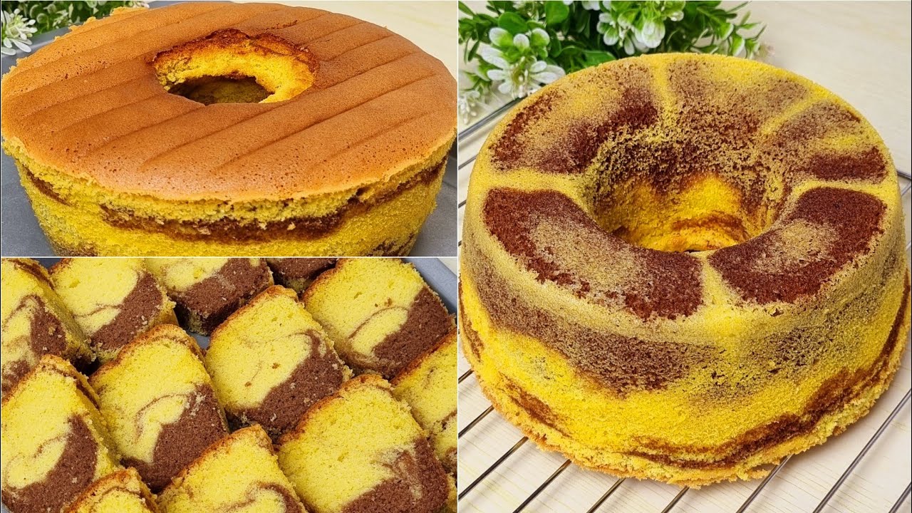 Bolu Jadul Super Moist dan Mulus Cuma 4 Telur