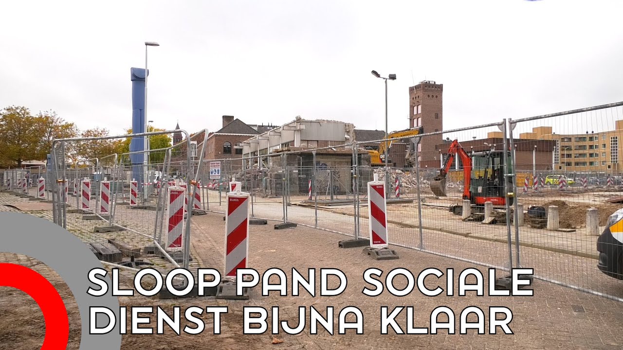 Sloop van oude pand Sociale Dienst bijna afgerond