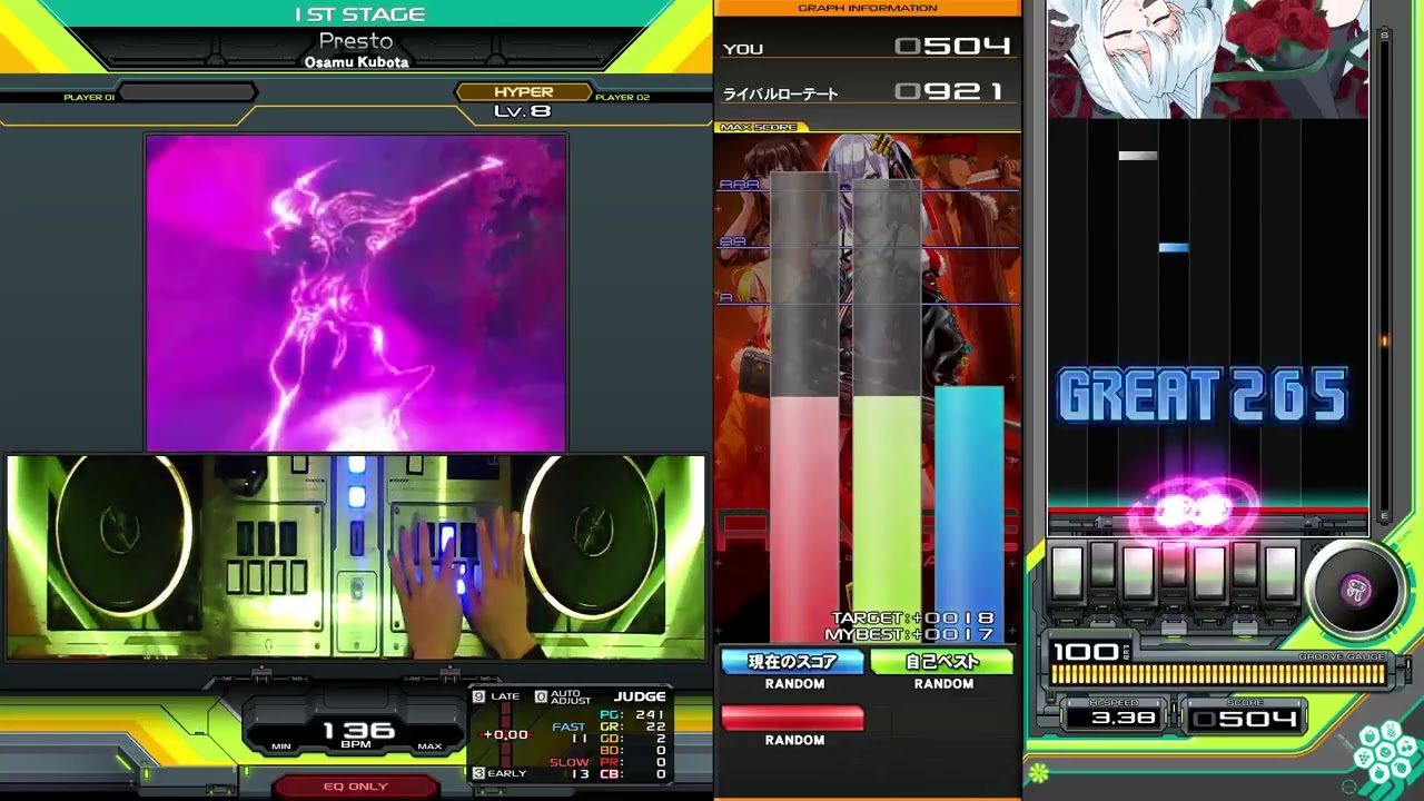 【beatmania IIDX】Presto / Osamu Kubota