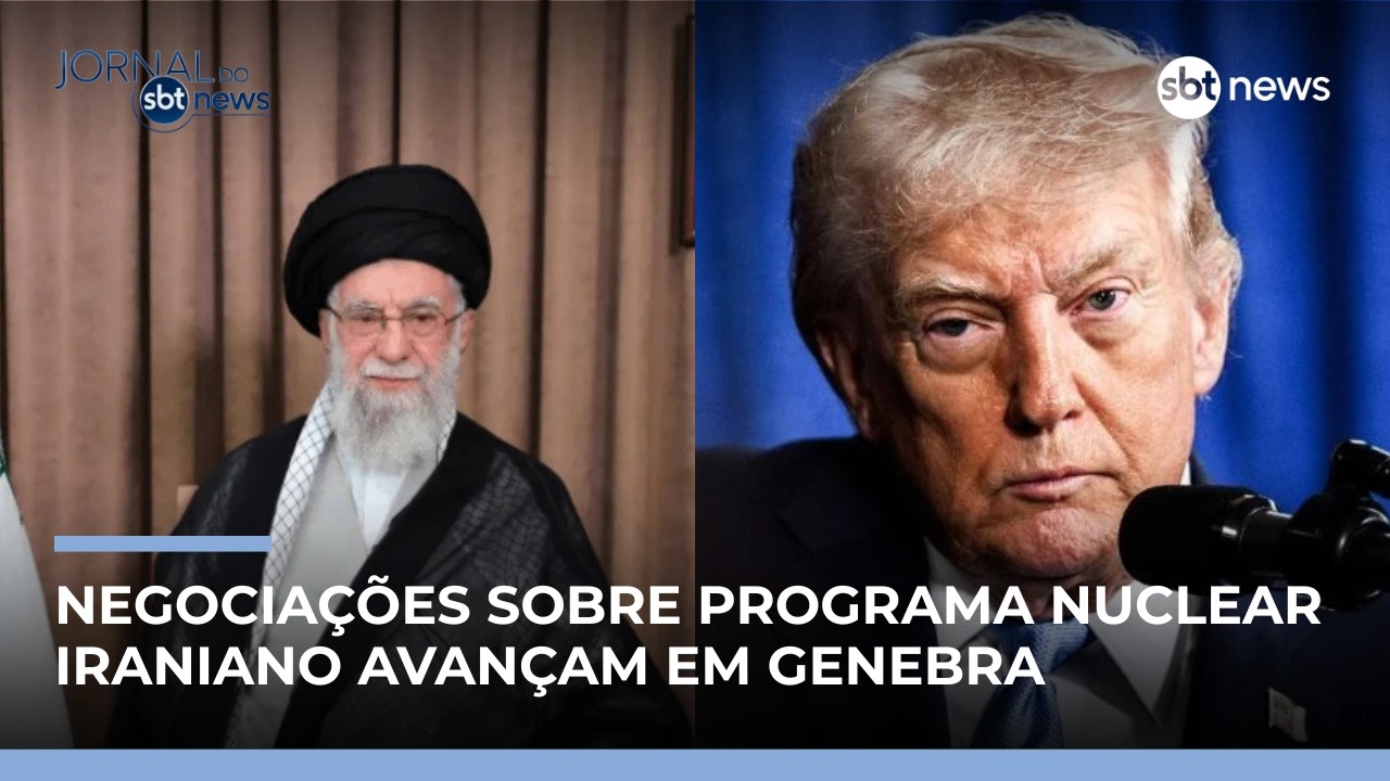 EUA e Irã fazem nova rodada de negociações em Genebra | #JornaldoSBTNews