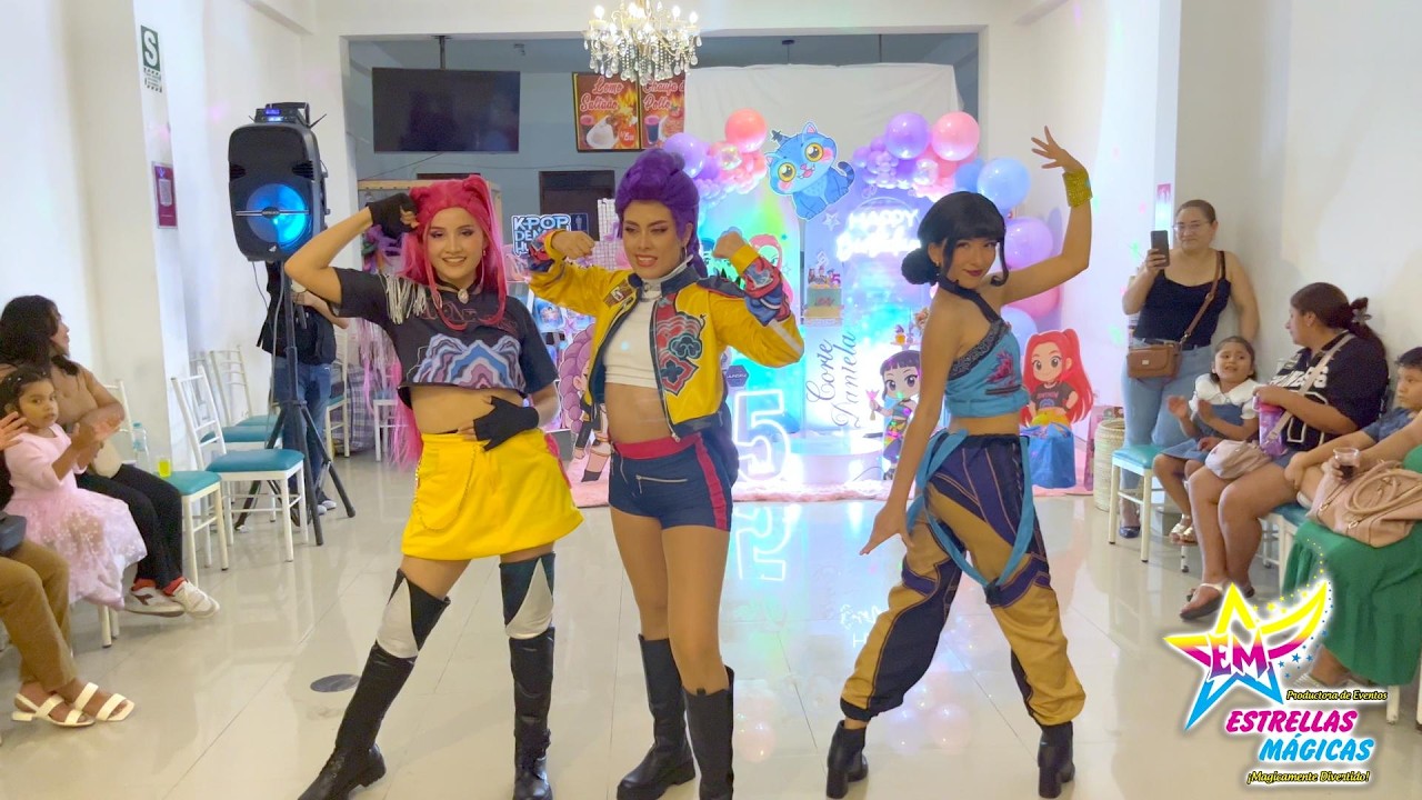 Show Infantil Las Guerreras del KPop  con Estrellas Mágicas