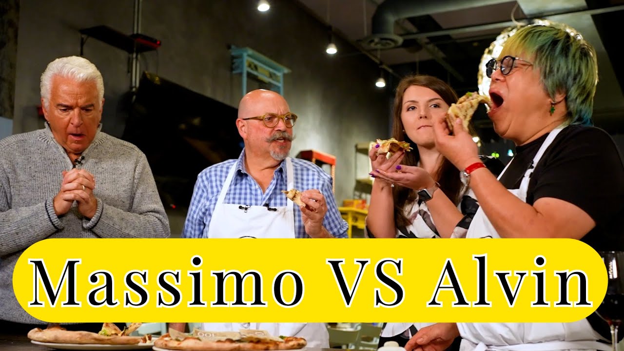 Massimo Capra VS Alvin Leung PIZZA COOK OFF!!!