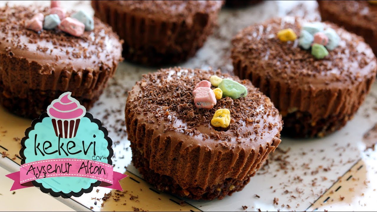 Efsane Çikolatalı Mus Pasta - Pişirmeden (Chocolate Mousse Cake) Ayşenur Altan Yemek Tarifleri