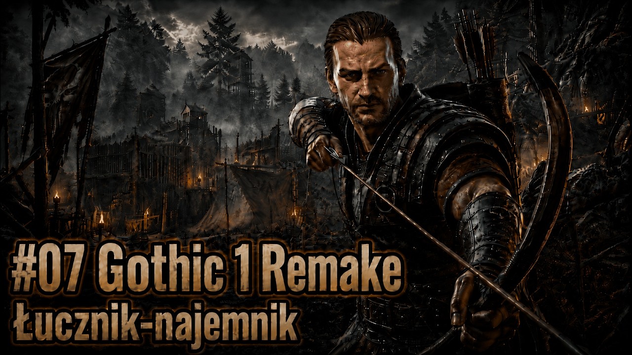 #7 GOTHIC 1 REMAKE | Łucznik-Najemnik od zera + pro tipy na start