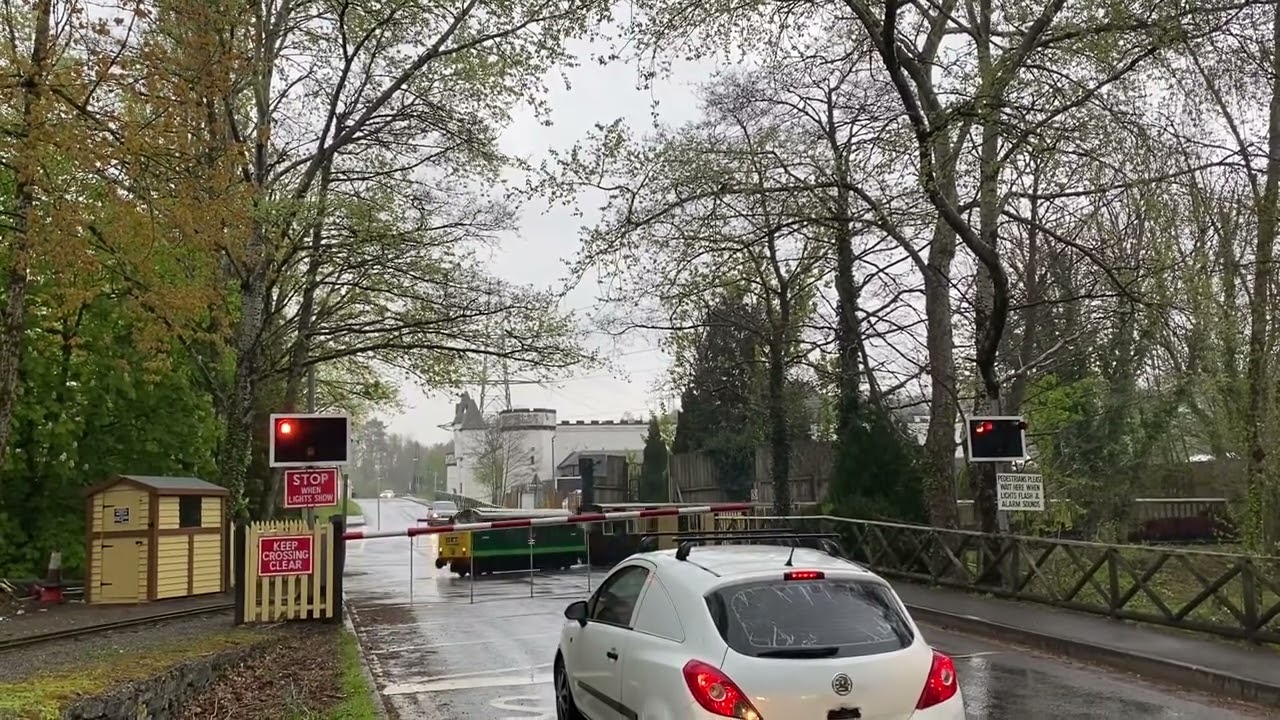 Trago Mills Steam Railway Level Crossing