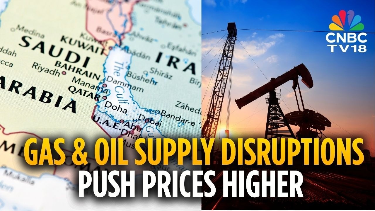 Напряженность в Западной Азии: перебои в поставках газа и нефти приводят к росту цен | N18V | CNB...