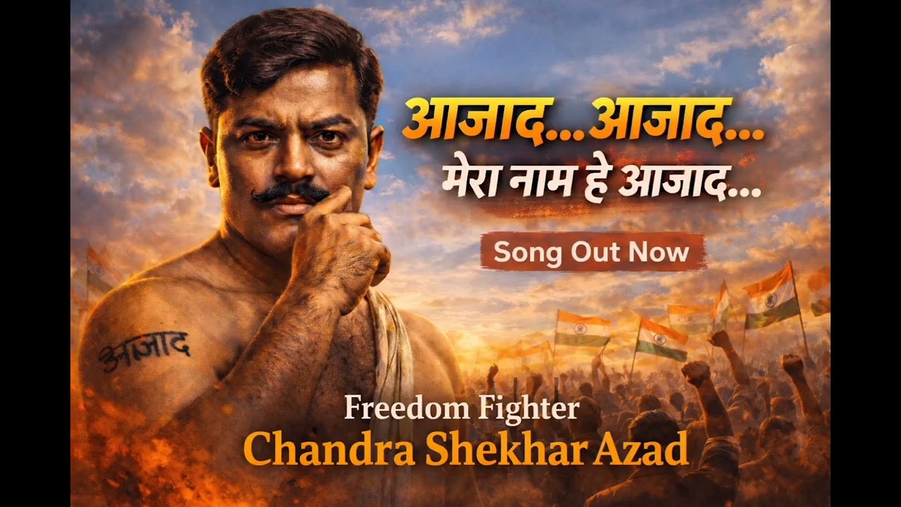 Azad Azad Mera Naam Hai Azad CHANDRA SHEKHAR AZAD  Freedom Fighter New Song #hindisong  #history