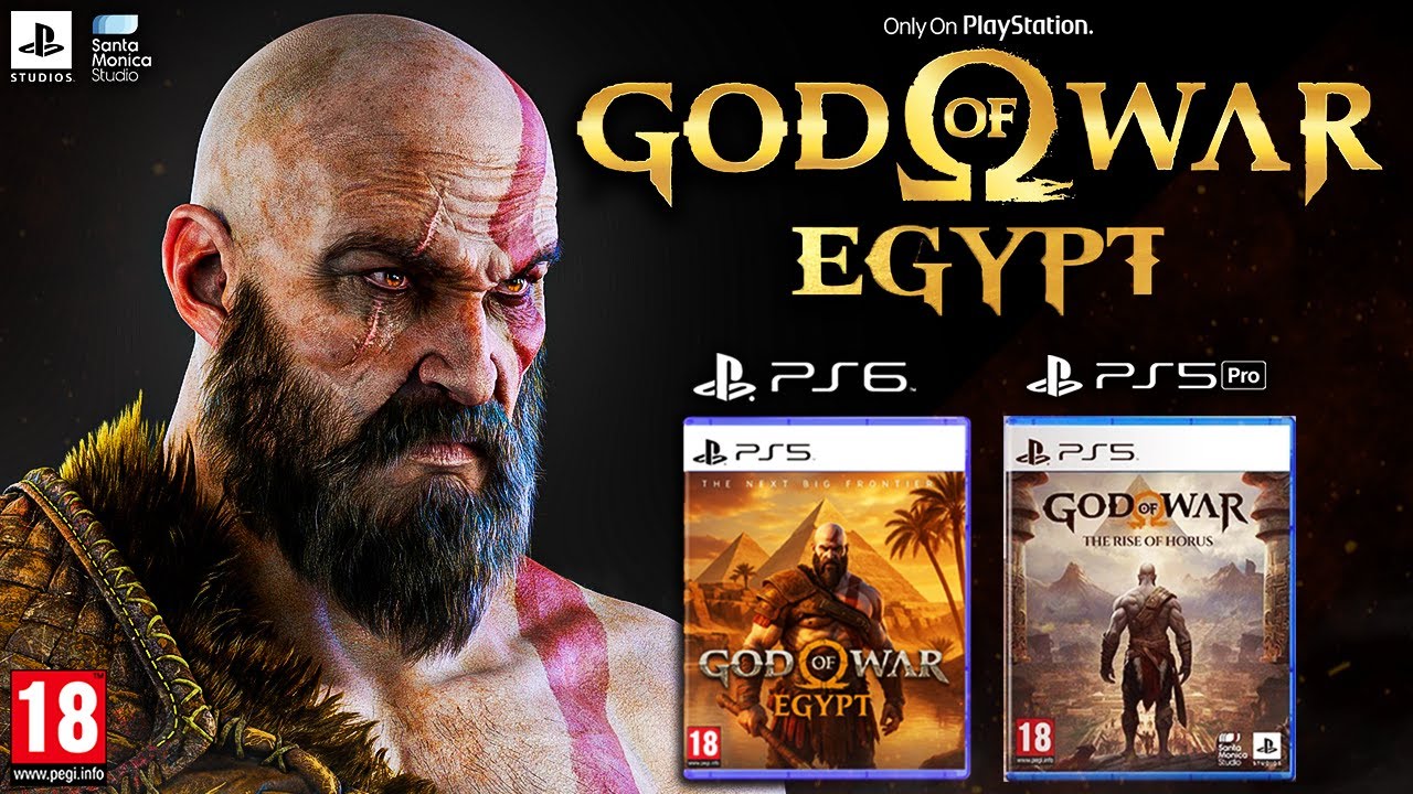 НОВОЕ ОБНОВЛЕНИЕ для God Of War 6&trade;! Подтверждён сеттинг Египта, новости о разработке в 2025 году,...