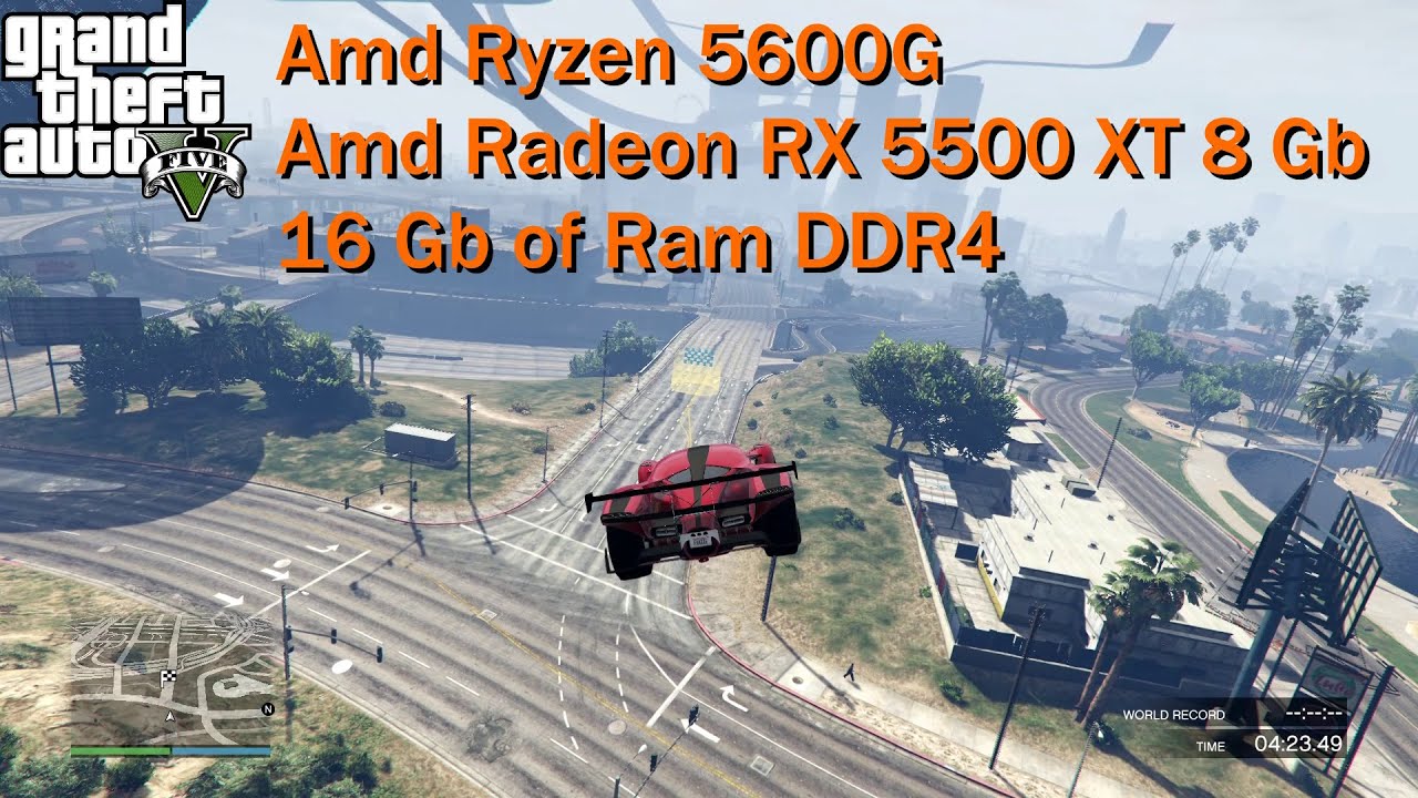 Gta Race 2023 | CQP 20 | H.264 1080p60fps