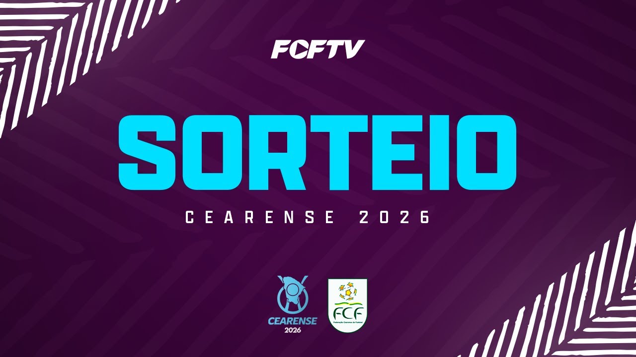 SORTEIO DA FASE DE GRUPOS DO CAMPEONATO CEARENSE S&Eacute;RIE A - 2026