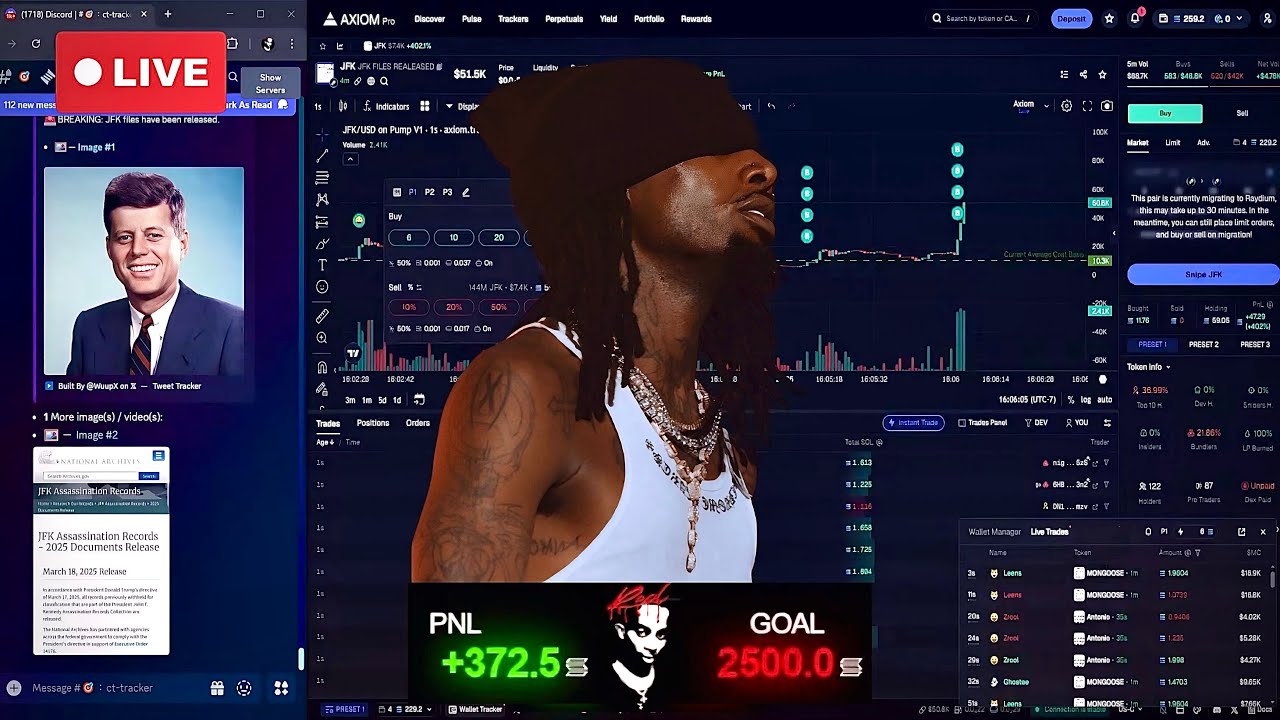 TRENCHING WITH BROS | I Made $28,222.82 LIVE Trading Memecoins!