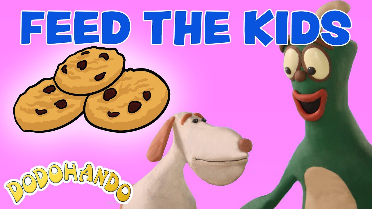 Feed the Kids 😋❤️👨‍👩‍👧‍👦 |  @DodohandoOfficial  | #compilation | Claymation | #mothersday