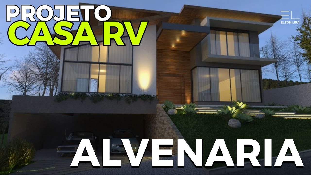 CASA SUSTENT&Aacute;VEL RV #casasustentavel #casa #projetodecasa