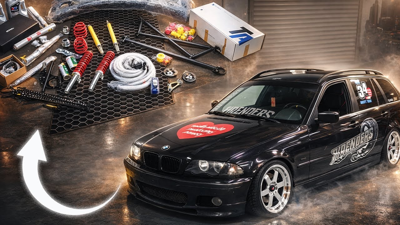 BUDUJEMY DAILY DRIFT CAR!🔥 Start Projektu - ,,Czarna