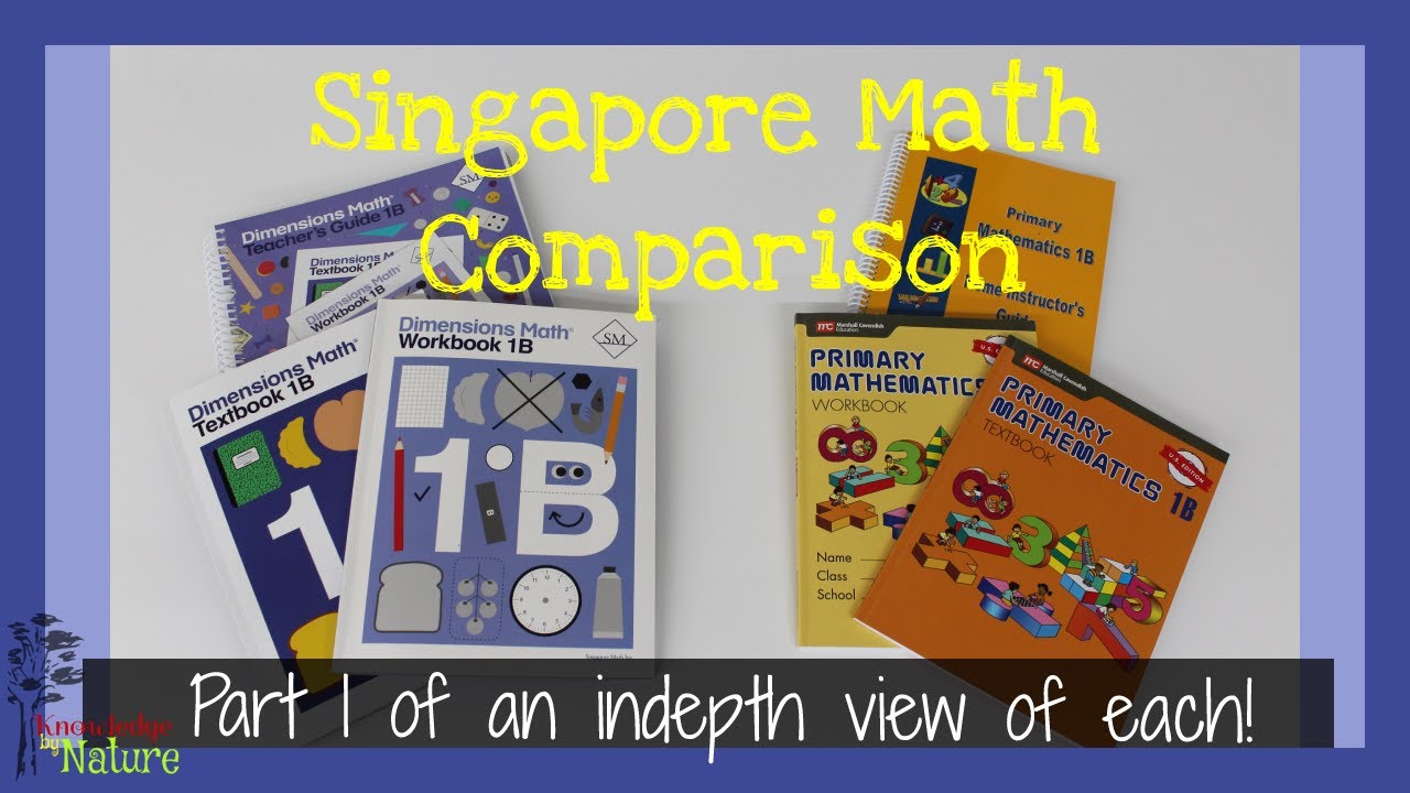 DIMENSIONS MATH 1B VS PRIMARY MATH 1B || SINGAPORE MATH COMPARISON || MATH SHOWDOWN WHICH IS BETTER?
