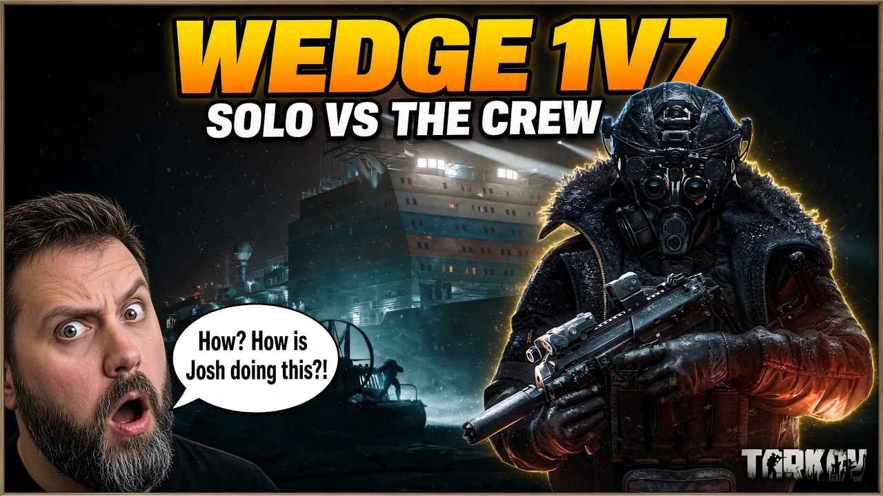 Tarkov Wedge 1v7: I Took On The Full Wedge Crew SOLO (Icebreaker 1.2)