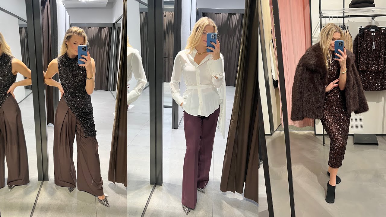 Vlogmas Top i Flop stylizacje na święta / przegląd sklepów Zara, Pinko, Marella….