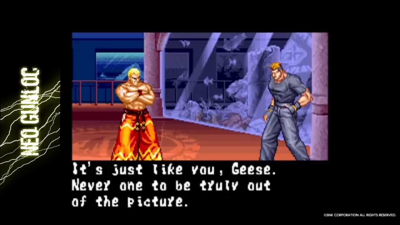 FATAL FURY 3 - Geese Howard - Arcade Mode Part 1