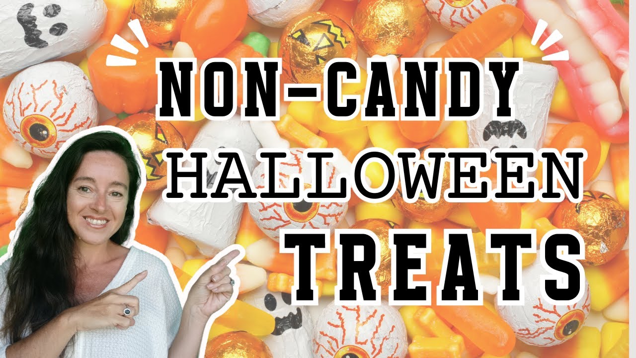 Non-Candy Halloween Treat Ideas ll Halloween Prizes ll Trick Or Treat Bags