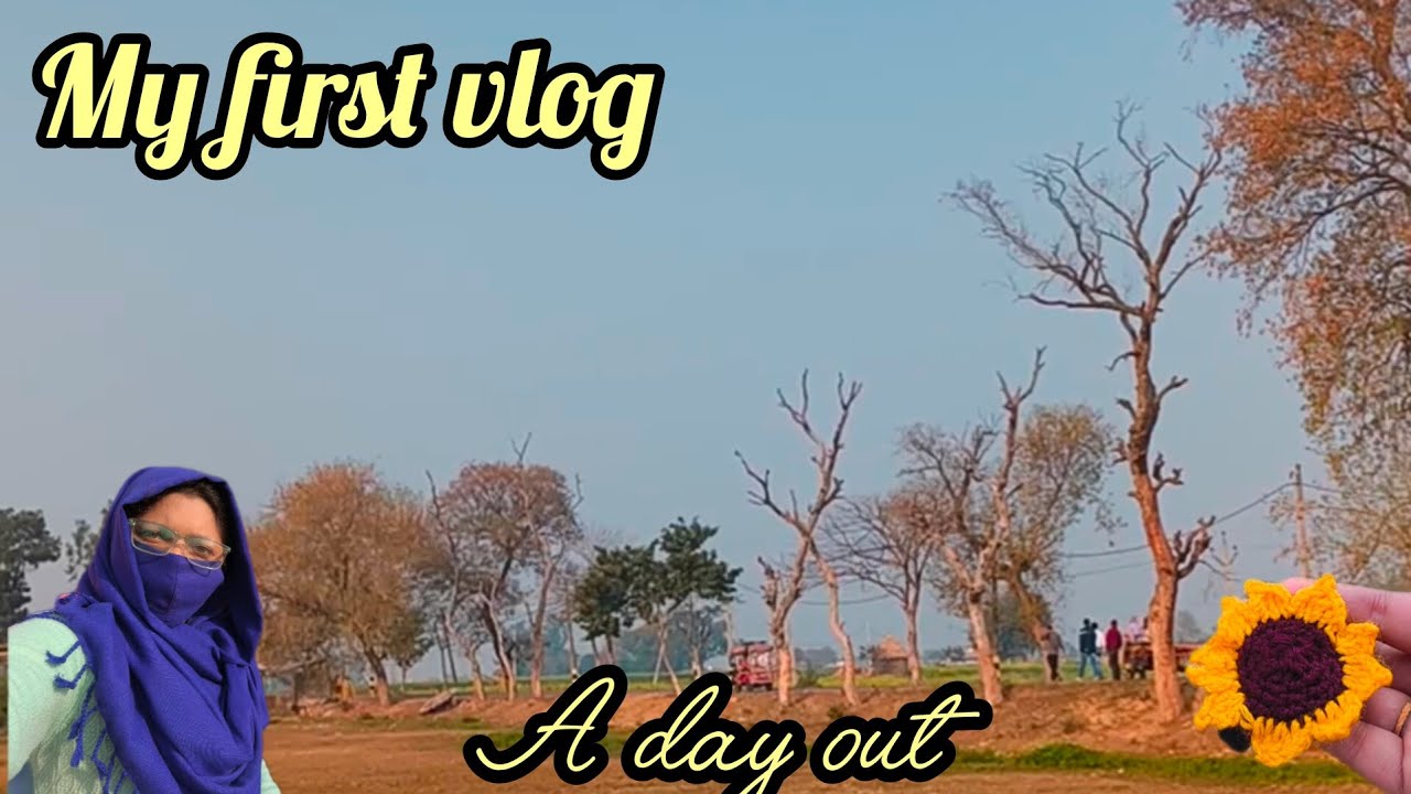 My first vlog | a day out with me | khoobsurat nazara #myfirstvlog #adayinmylife 