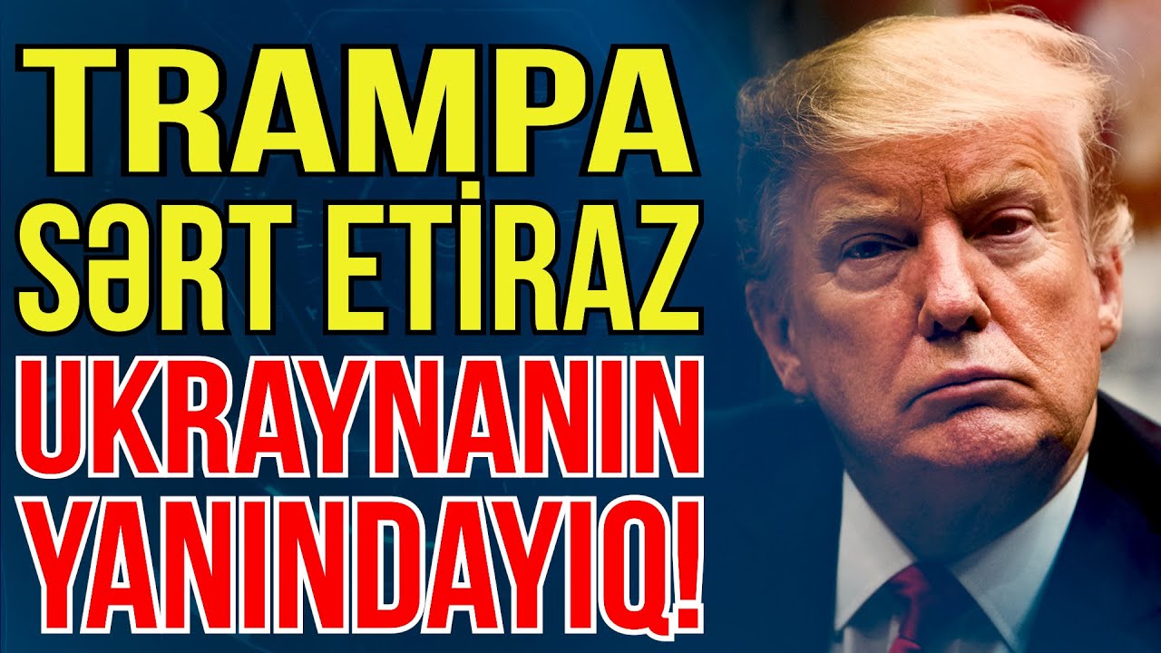 Avropadan Trampa SƏRT ETİRAZ - Biz Ukraynanın yanındayıq! - Media Turk TV