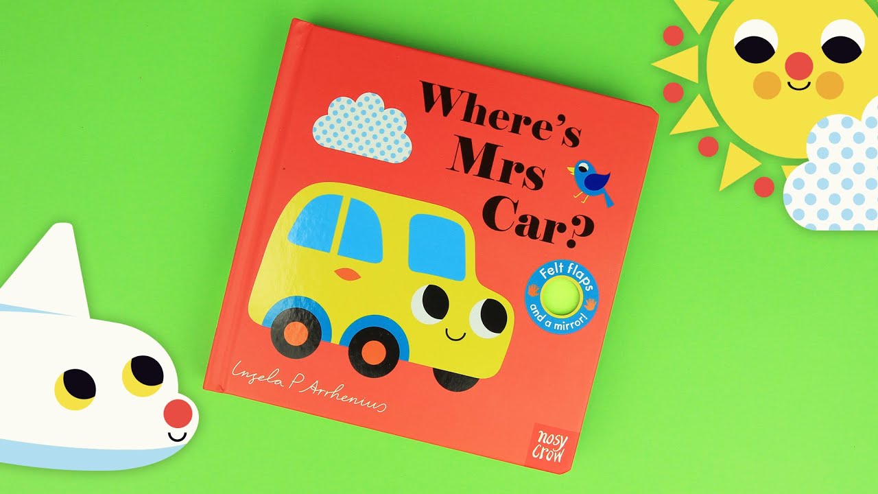Board Books for Babies and Toddlers: Felt Flaps: Can you find Mrs Car?