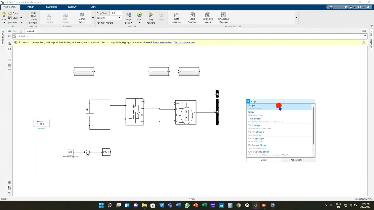 speed control of BLDC motor using PID controller