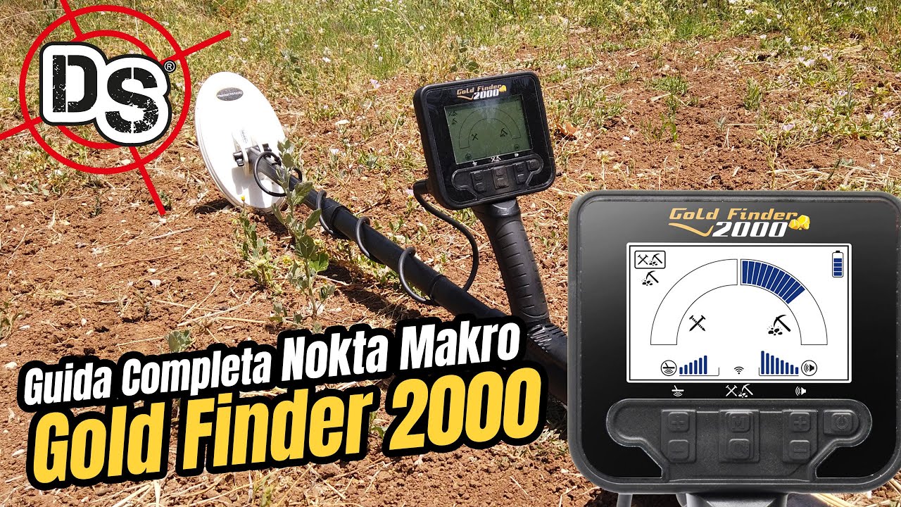 NOKTA-MAKRO GOLD FINDER 2000: GUIDA COMPLETA - www.detectorshop.it