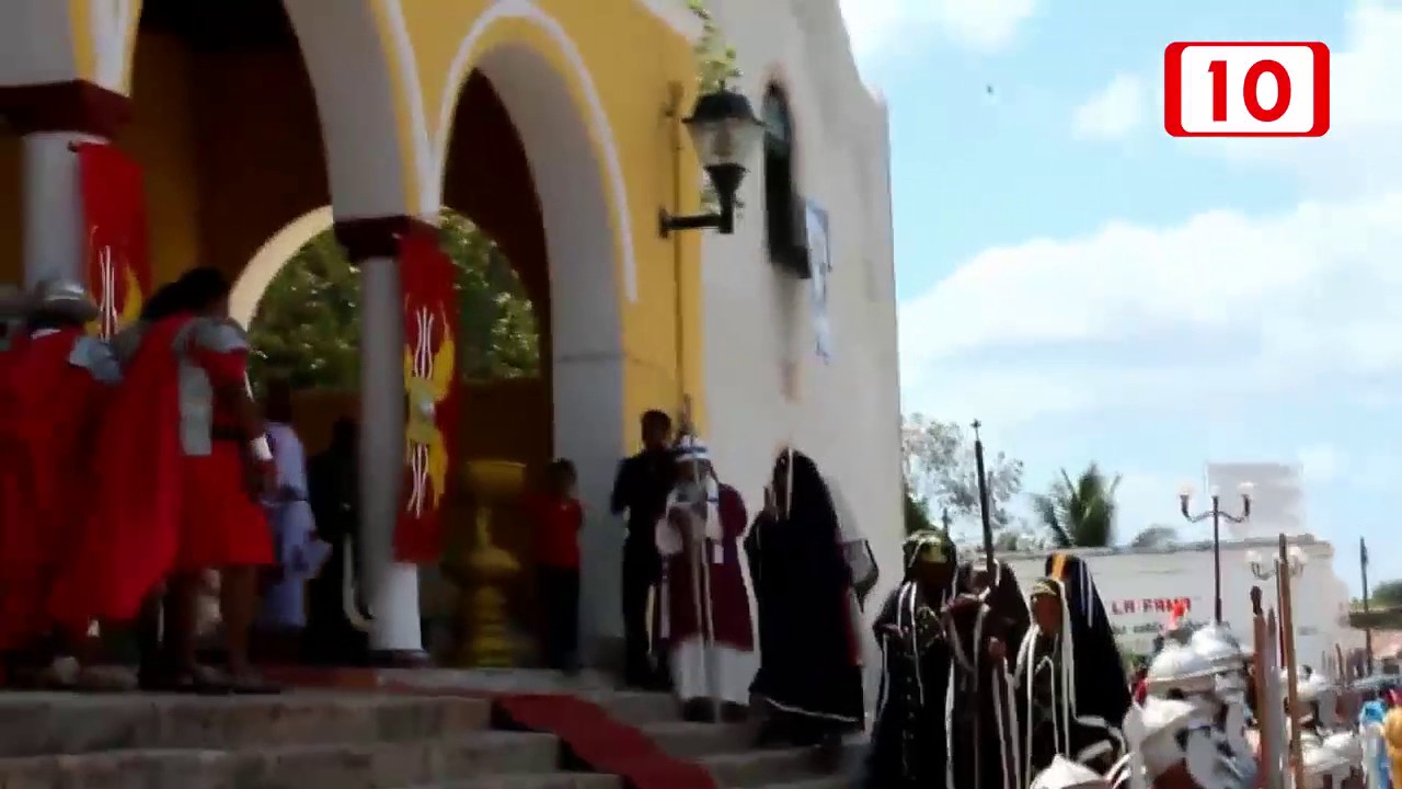 86680 Preparan Viacrucis de Dzitbalch&eacute;