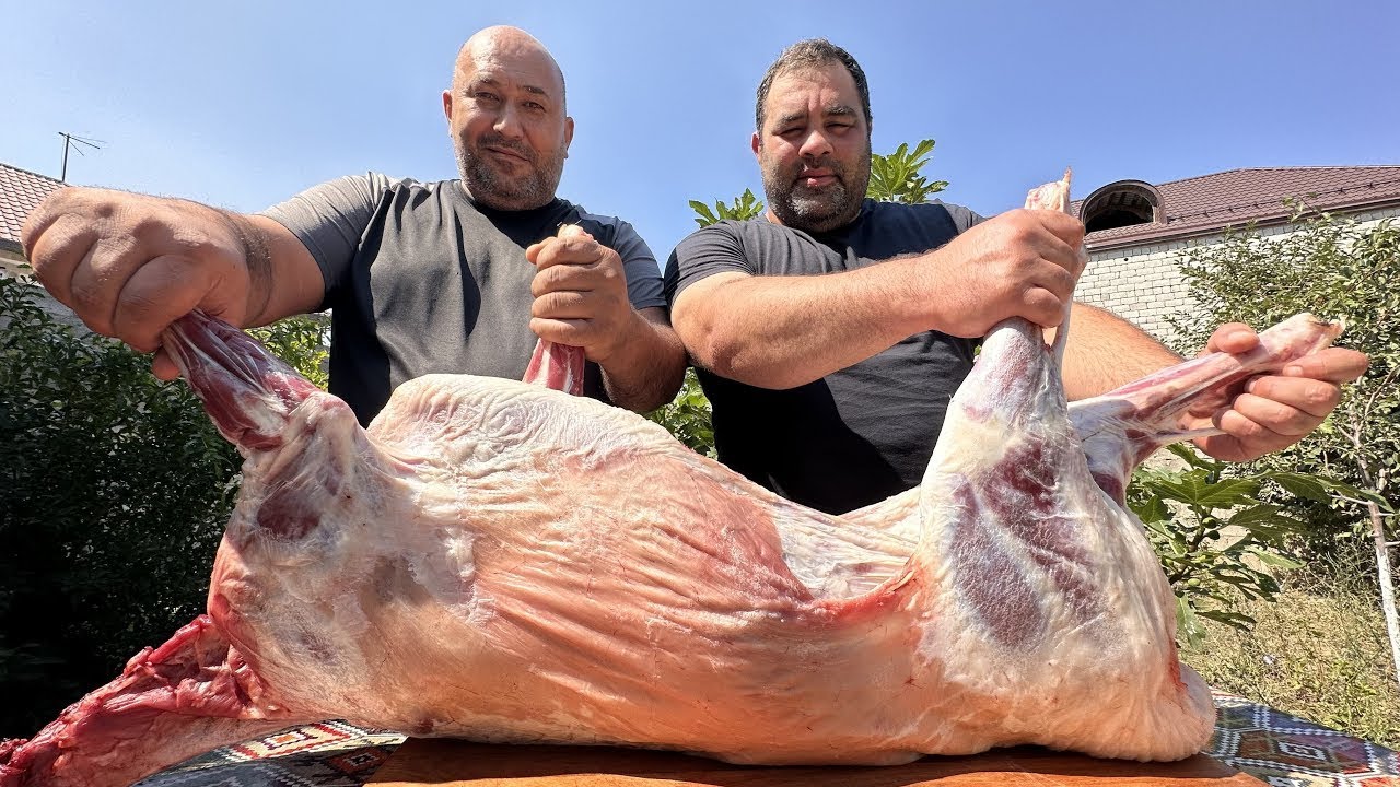 Что получилось, когда мы вместе с BIG CHEF COOKING приготовили ягнёнка в тандыре…