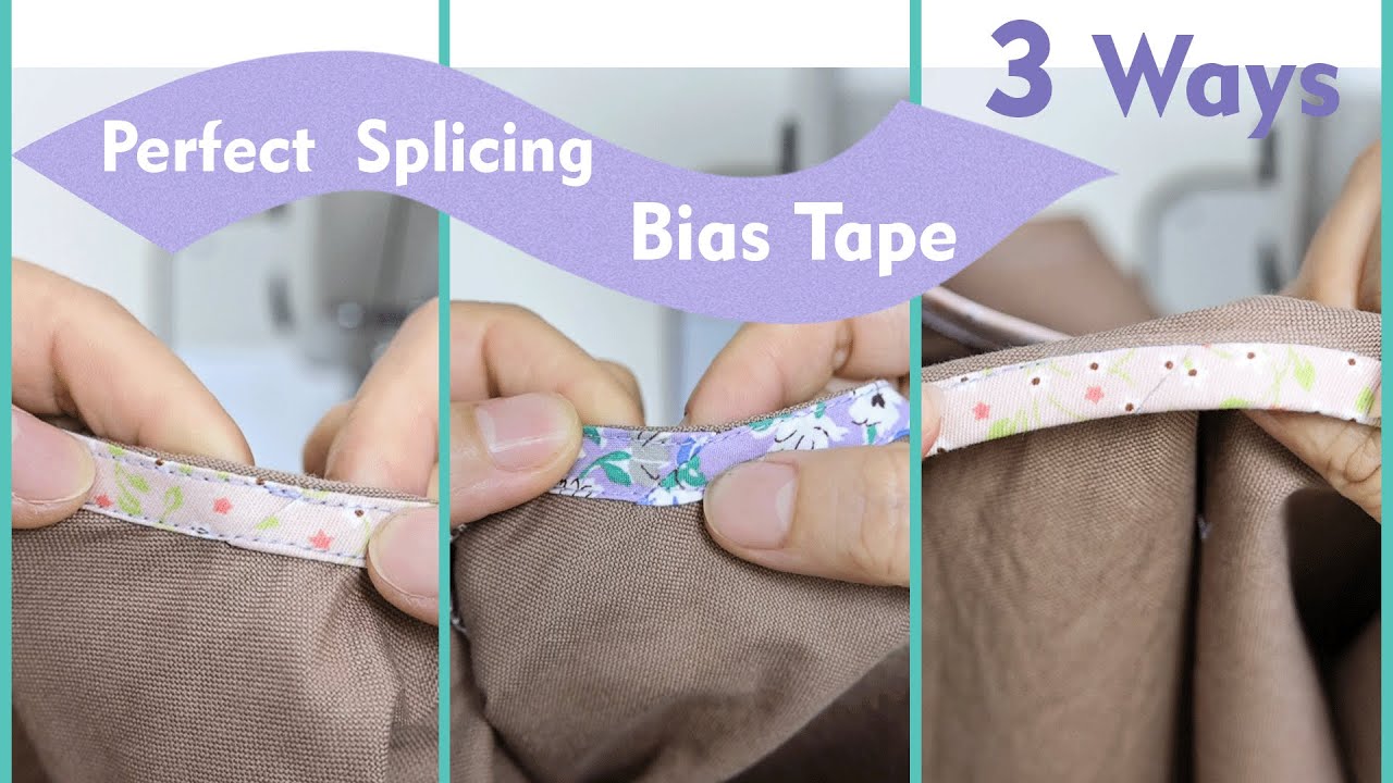 3 Perfect Methods To Sew Bias Tape | Sewing & Piecing of Around Neckline And Armhole  for Beginners