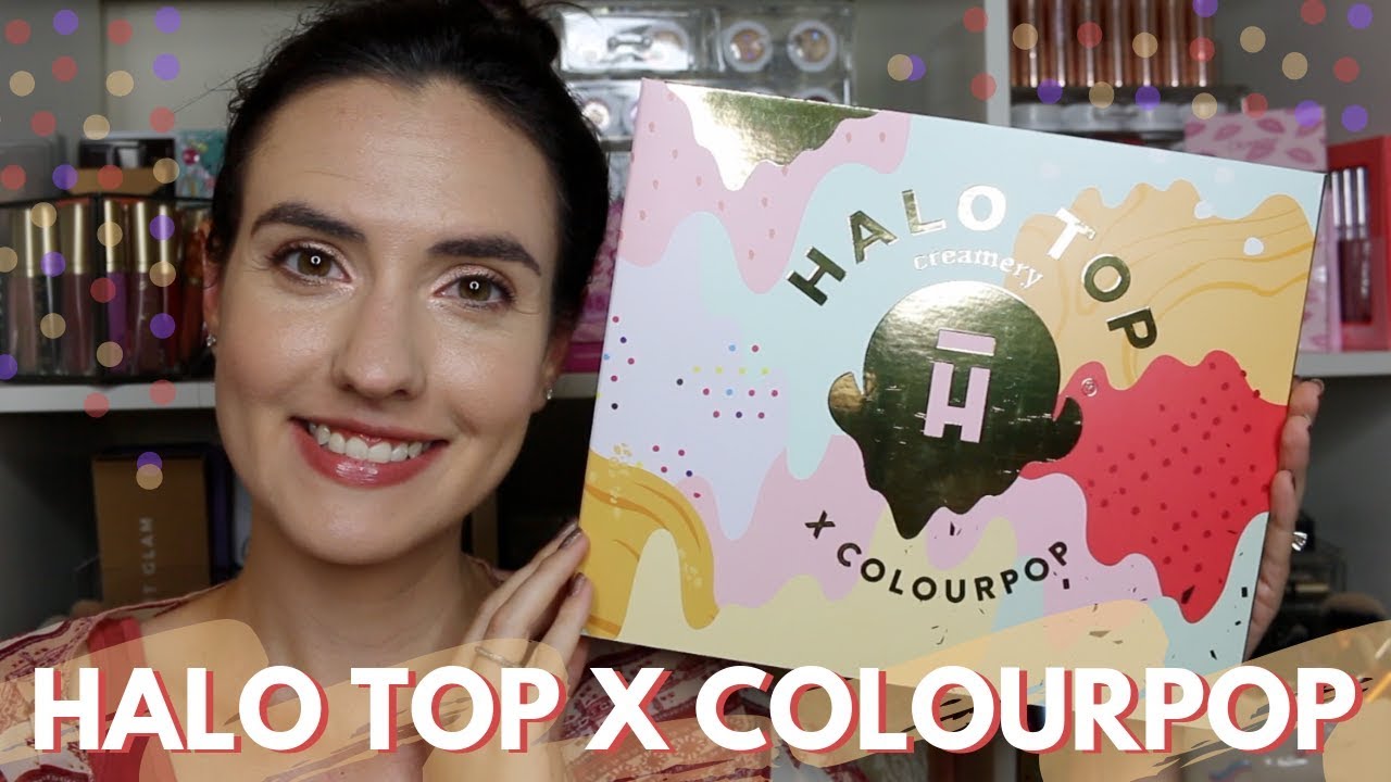 ColourPop + HALO TOP Creamery | Release Date, Prices and Swatches of ALL 8 New Shades!